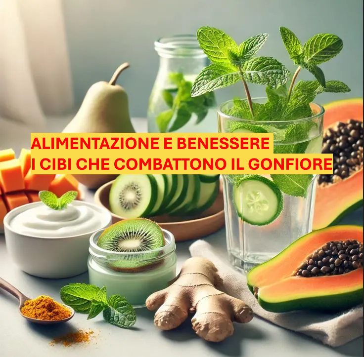 Alimentazione e Benessere: I Cibi che Combattono il&nbsp;Gonfiore