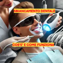 Sbiancamento professionale dei denti: cos’è e come&nbsp;funziona