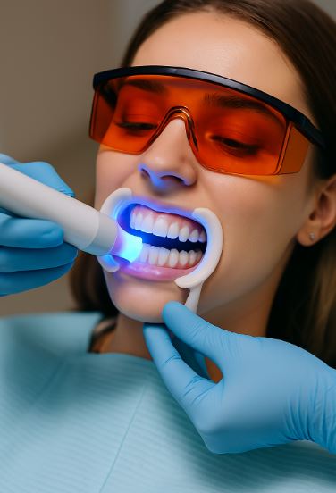 Come avviene uno sbiancamento professionale dei&nbsp;denti?